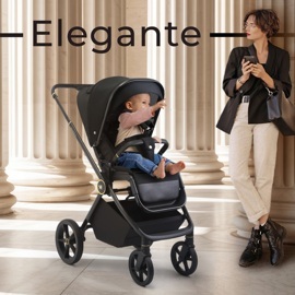 Прогулочная коляска Sweet Baby ELEGANTE / GL Black