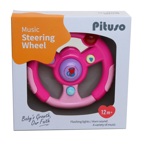 Развивающая игрушка PITUSO Музыкальный руль