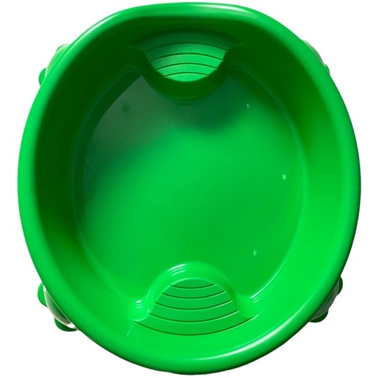 Песочница-бассейн Пластик ЛЯГУШКА с крышкой 938х840х390 см. зеленый