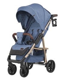 Прогулочная коляска Baby Tilly Eco T-166 Azure Blue