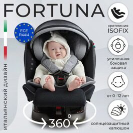 Автокресло Sweet Baby Fortuna 360 SPS Isofix (0-36) / Grey-Black