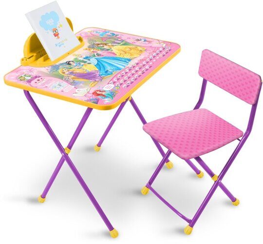 Комплект стол+стул Ника Disney-2 Принцесса Д2П