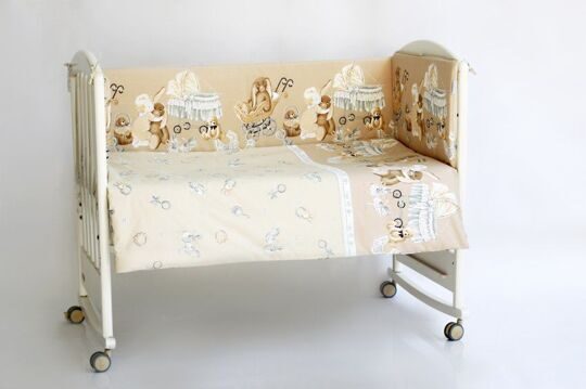 Комплект в кроватку Lappetti Колыбельная (6 предметов) арт.6030