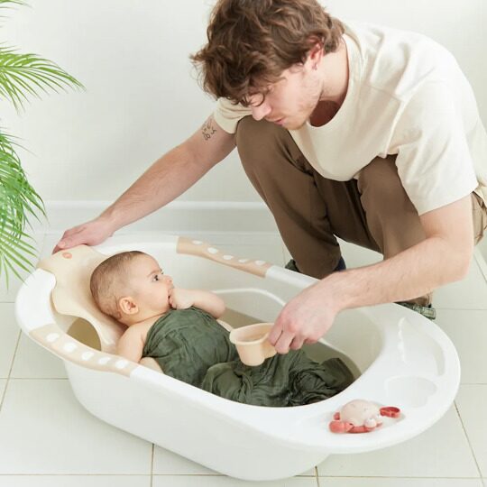 Ванночка детская Happy Baby Bath Comfort / 34005 Sand