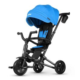 Детский трехколесный велосипед QPlay NOVA S700-12 / Blue (EVA/Black)