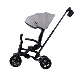 Детский трехколесный велосипед QPlay NOVA S700-12 / Grey (EVA/Black)