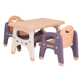 Набор PITUSO Столик + 2 стула Фиолетовый