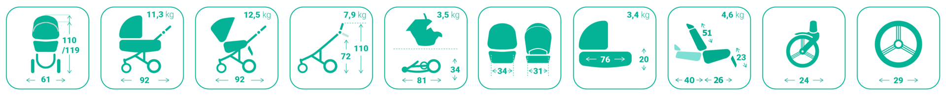 Bebetto KITELLI PRO  64