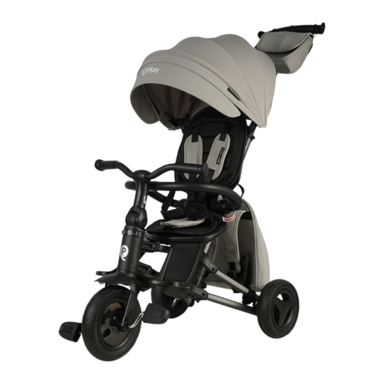 Складной трехколесный велосипед Qplay S700-17 RIDER SL Grey (Rub-Graphite)