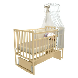 Детская кроватка VDK Magiсo Mini 3 Кр1-03м поперечный маятник Берёза