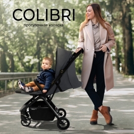 Прогулочная коляска Sweet Baby Colibri / Grey