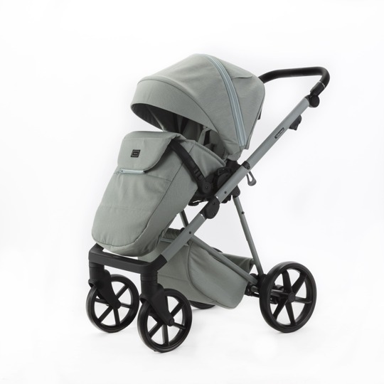 Коляска Adamex DELTA NATURA 3 в 1 / DN-8-MINT (Мята)