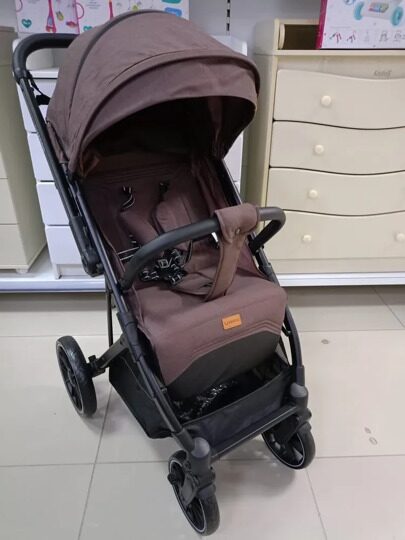 Прогулочная коляска с перекидной ручкой Luxmom H2 / бордовый