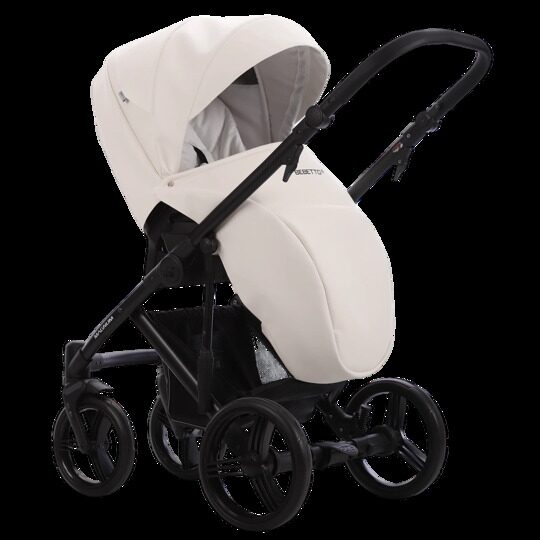 Коляска Bebetto Magnum Light Pro 3 в 1 / light pro 07 (белая кожа)