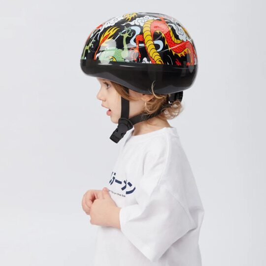 Шлем защитный детский Happy Baby STONEHEAD 50003 / dragon