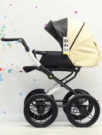 Прогулочная коляска LuxMom Cobabe 6300L 2в1 бежевая