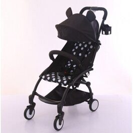 Прогулочная коляска YOYA Panda Baby Чёрный