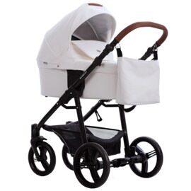 Коляска Bebetto KITELLI PRO  3 в 1 / pro 01 (белая кожа)