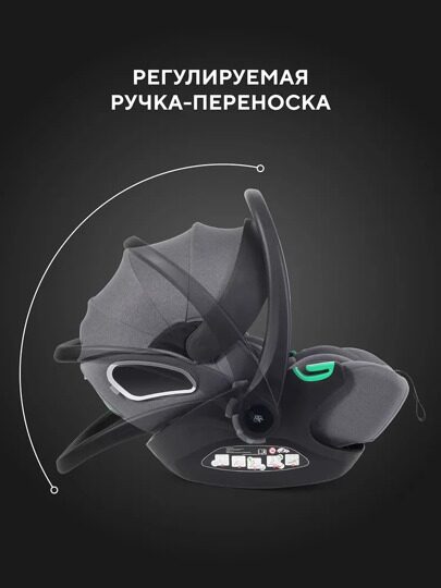 Автокресло RANT EVOMAX KBH602 группа 0+  (0-13 кг) / Grey