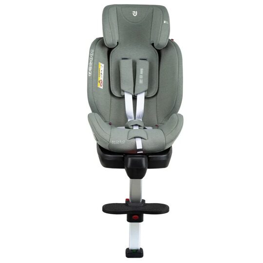 Автокресло детское Jovola JET 8.0 Isofix 0-36 кг с упором в пол / зелёный