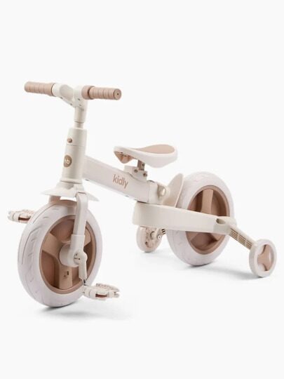 Беговел-трансформер 3в1 Happy Baby KIDLY 50051  / beige&brown