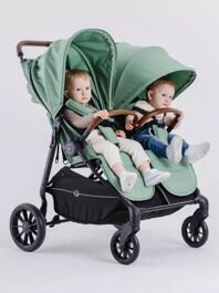 Коляска для двойни Rant TWINNY / RA151 Wind Green
