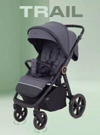 Прогулочная коляска MOWBaby Trail MB090 / 2025 Graphite
