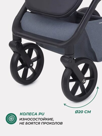 Прогулочная коляска с реверсивным блоком MOWBaby MIO MB102 / Grey