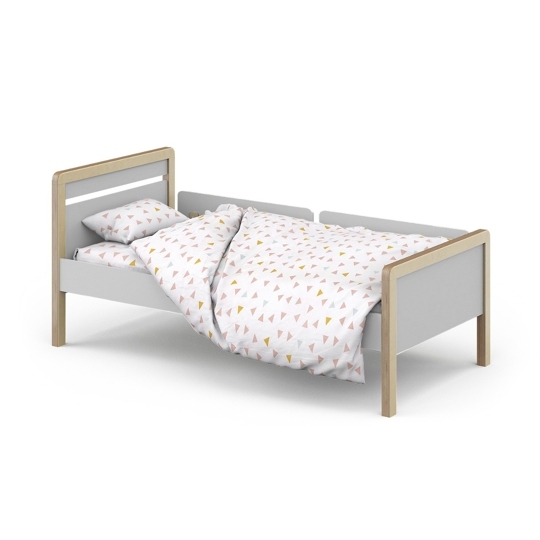Подростковая кровать Sweet Baby Aura Натуральный-Серый