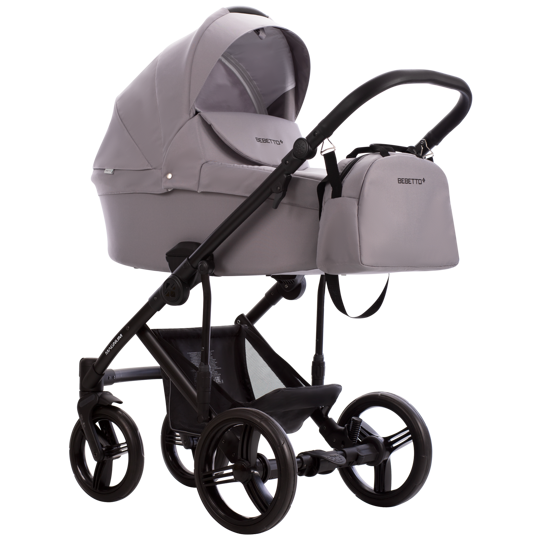 Коляска Bebetto Magnum Light 3 в 1 / Light 02 (св.серый)