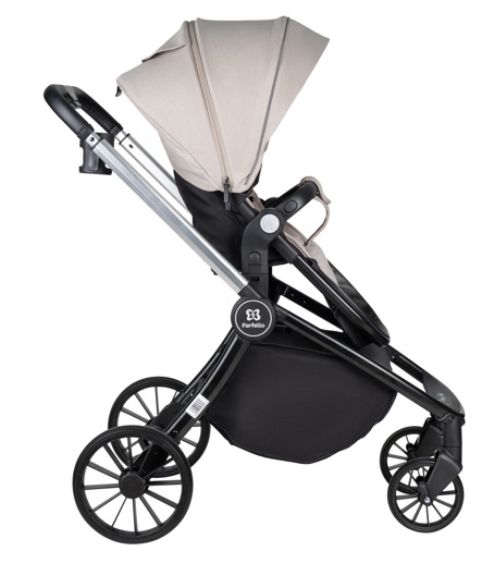 Коляска Farfello Baby Shell 3 в 1 / 2024 кофейный BBS-003