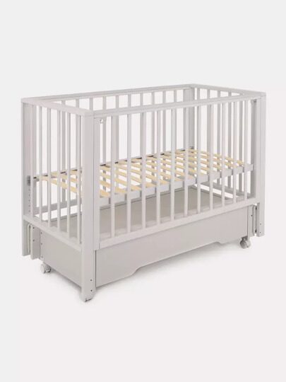 Кроватка Rant Bergen Plus универсальный маятник ящик / 800 Crystal Beige