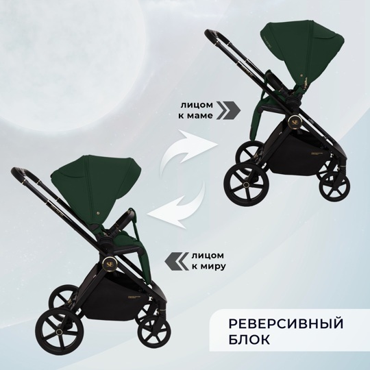 Коляска Sweet Baby Stella Plus Neo 2 в 1 / Green