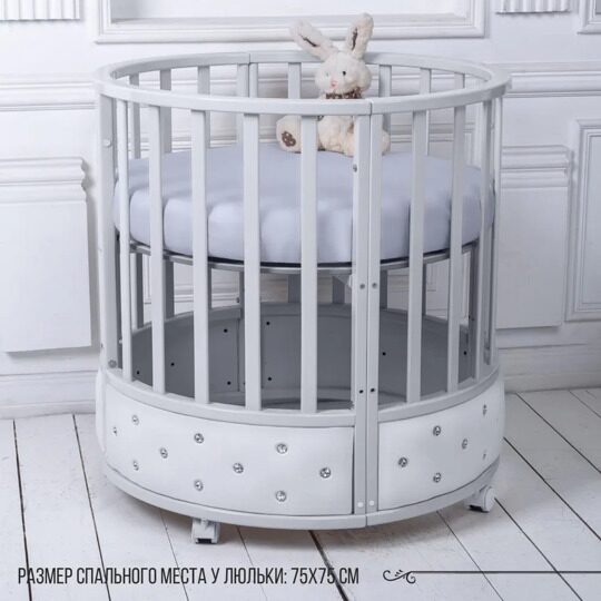 Кроватка трансформер Sweet Baby Cappellini 7в1 Белый