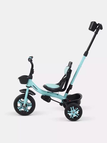 Детский трехколесный велосипед с ручкой Rant Basic DANDY RB252 / Mint