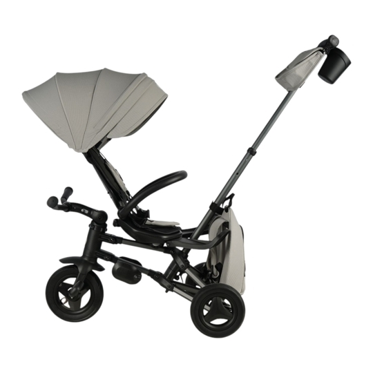 Складной трехколесный велосипед Qplay S700-17 RIDER SL Grey (Rub-Graphite)