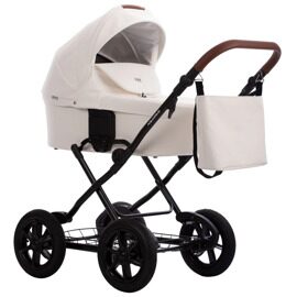 Коляска Bebetto AQUARIUS PRO 3 в 1 / 01 (белая кожа)