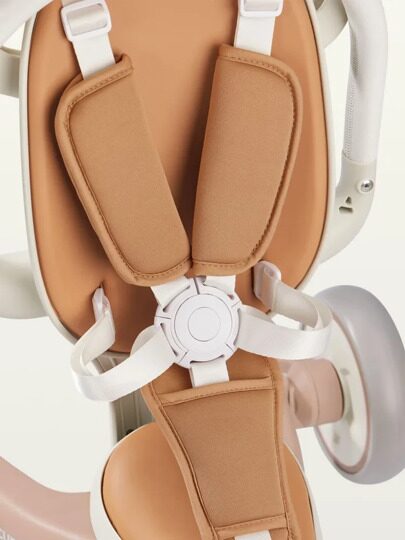 Детский трехколесный велосипед с ручкой Happy Baby MERCURY PRO 50047 / beige