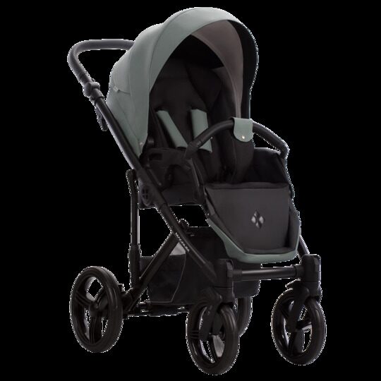 Коляска Bebetto Magnum Light Pro 3 в 1 / light pro 02 (шалфей кожа)