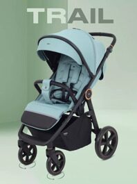 Прогулочная коляска MOWBaby Trail MB090 / 2025 Green