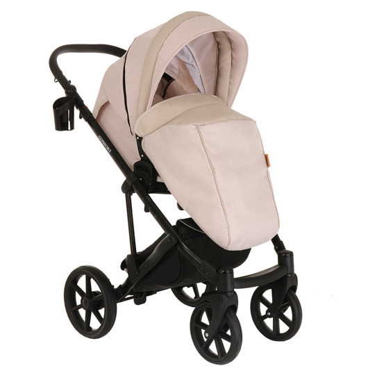 Коляска Pituso CONFORT Plus 2 в 1 Св.бежевый +Кожа Св.бежевый