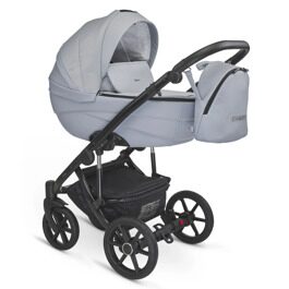 Коляска Bexa IDEAL 2 в 1 / id 19 (св.серый+св.серая кожа)