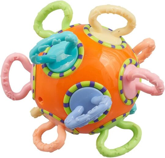 Развивающая игрушка прорезыватель Happy Baby Funball / 330089
