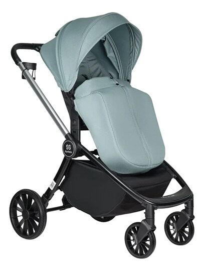 Коляска Farfello Baby Shell 3 в 1 / 2024 зелёный BBS-006