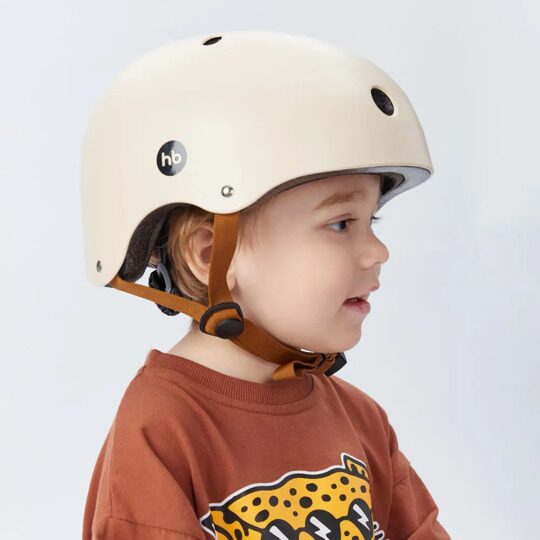 Шлем защитный детский Happy Baby DRIFTER 50018 / coffee