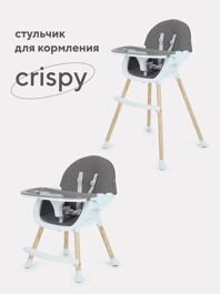 Стульчик для кормления MOWbaby Crispy RH150 / Grey