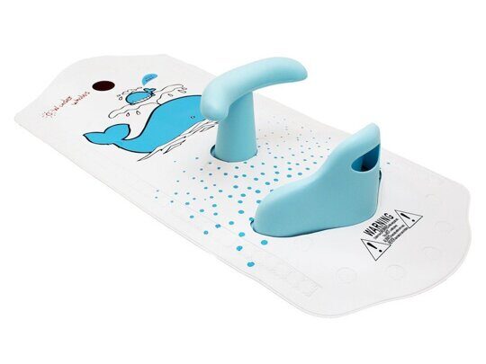Коврик для ванной ROXY-KIDS со съемным стульчикоми и индикатором определения горячей воды