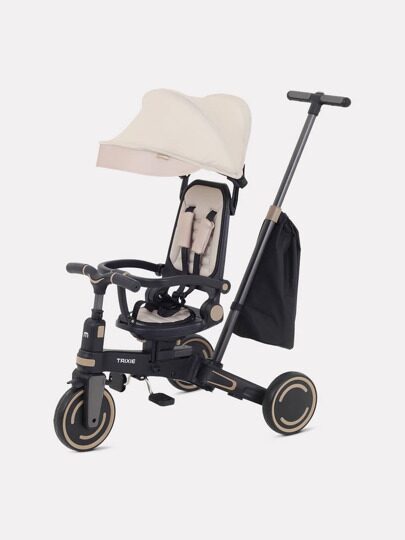 Детский трехколесный велосипед с ручкой MOWBaby TRIXIE MC055 / Beige