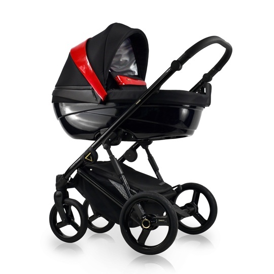 Коляска Bexa GLAMOUR 2 в 1 / gl 03 (черный матовый)