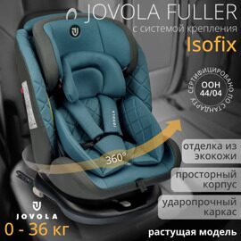 Автокресло Jovola Fuller Isofix (0-36 кг) / синий, темно-серый